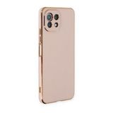 BSSM Xiaomi Mi 11 Lite Volet Silikon Pembe Kılıf