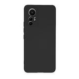 BSSM Xiaomi Mi 12 Lite Nano İçi Kadife Siyah Silikon Kılıf