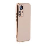 BSSM Xiaomi Mi 12T Pro Volet Silikon Pembe Kılıf