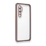 BSSM Xiaomi Mi Note 10 Lite Miami Şeffaf Silikon Açık Mor Kılıf