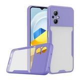 BSSM Xiaomi Poco M5 Platin Silikon Lila Kılıf