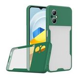 BSSM Xiaomi Poco M5 Platin Silikon Yeşil Kılıf