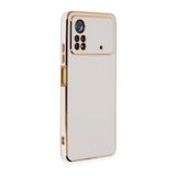 BSSM Xiaomi Poco X4 Pro 5G Volet Silikon Beyaz Cep Telefonu Kılıfı