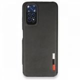 BSSM Xiaomi Redmi Note 11S Loop Deri Siyah Silikon Kılıf