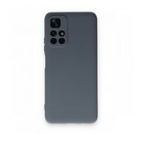BSSM Xiaomi Redmi Note 11T Nano içi Kadife Silikon Gri Kılıf