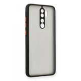 BSSM Xiaomi Redmi Note 8 Pro Montreal Silikon Kapak Siyah Kılıf