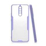 BSSM Xiaomi Redmi Note 8 Pro Platin Silikon Lila Kılıf