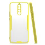 BSSM Xiaomi Redmi Note 8 Pro Platin Silikon Sarı Kılıf