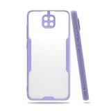 BSSM Xiaomi Redmi Note 9 Platin Silikon Lila Kılıf