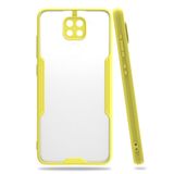 BSSM Xiaomi Redmi Note 9 Platin Silikon Sarı Kılıf