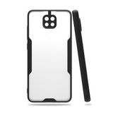 BSSM Xiaomi Redmi Note 9 Platin Siyah Silikon Kılıf
