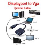 BST-2056P Displayport to VGA Çevirici Adaptör