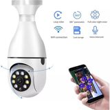 Bst Brandshoppingtr Gece Görüşlü 360 Derece LED Işık 1080P Wifi Kamera Kablosuz Panoramik Balıkgözü Ampul Kamera