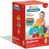 Bst Clementoni Baby Çalışma Tezgahı Eğlen ve Öğren Cocuk Hediyesi - Çok Renkli