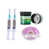 Bst Krem Lehim 183 C Noclean Sn63/pb37 50g Lehim Toplama Cp-2015 Emme Teli 2,0mm 4lü Set