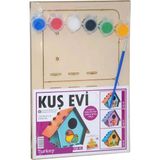 Bst Redka Kumtoys Kuş Evi Rol Oyun Cocuk Hediyesi - Kırmızı