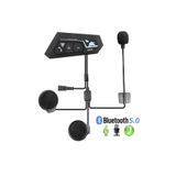 BSTBRANDSHOPPİNGTR Bt- 22 Intercom Motor Kurye Bluetooth Motosiklet Kask Kulaklığı