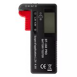 BT-168 Pro Pil Test Cihazı Aa Aaa C D 9V 18650 16340 14500 10440 1.2V 1.5V 3V 3.7V 4.8V Dijital Ölçü Aleti Voltmetre Akü Voltaj Göstergesi