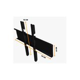 bt bayır teknoloji Siyah HD Google Smart QLED MiniLED TV ASKI APARATI Vestel 65QMG9940 65" 4K Ultra ile uyumlu
