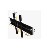 bt bayır teknoloji siyah Tv Lcd Led Televizyon Sabit Duvar Askı Aparatı Sharp Lc-80le857e ile uyumlu
