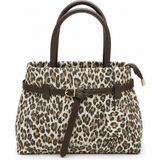 Bt Classic Deri Çanta - Leopar