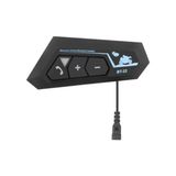 Bt22 Motosiklet Bluetooth V50 Intercom Interkom Dinleme Ve Konuşma Özellikli Su Geçirmez 22
