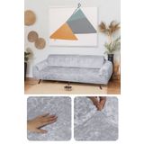 BTF HOME Yumuşacık Yıkanabilir Tüy Leke Tutmayan 3 Kişilik Lastikli Kadife Koltuk Örtüsü Koltuk Kılıfı tekli