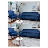 BTF HOME Yumuşacık Yıkanabilir Tüy Leke Tutmayan Lastikli Kadife Koltuk Örtüsü Koltuk Kılıfı Takımı 4lü"set
