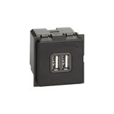 Bticino K4285C2 3A 230V A Tipi USB Şarj Prizi
