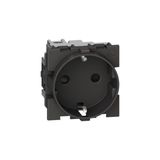 Bticino KG4141TR 16A 250V 2M Siyah Topraklı Priz