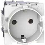 Bticino KW4141TR 16A 250V 2M Beyaz Topraklı Priz