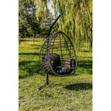 Btk Concept Eylül Tek Kişilik Salincak Rattan - Antrasit