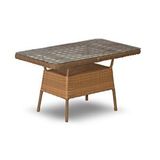Btk Concept Oscar Rattan Bahçe Mobilyası Masa Kahverengi