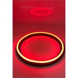 Btl Otomotiv 16 cm Neon Kırmızı Midrange Kasnağı