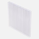BTM 8501 Şeffaf 200x105 cm 6 mm Polikarbonat Oluklu Levha