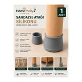 btm home 1 Adet Silikon Sandalye Ayak Koruyucu Kaydırmaz Zemin Çizilmez Masa Mobilya Ayağı Koruma