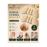 btm home 2'li Yapışkanlı Topuk Koruyucu & Ayakkabı Numara Küçültücü – Ayak Vurma Önleyici Ped