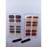 Btm Home Kendinden Yapışkanlı Nail Sticker 2 Paket Tırnak Süsü Kuru Oje - 16