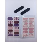 Btm Home Kendinden Yapışkanlı Nail Sticker 2 Paket Tırnak Süsü Kuru Oje - 21