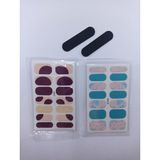 Btm Home Kendinden Yapışkanlı Nail Sticker 2 Paket Tırnak Süsü Kuru Oje - 22