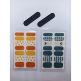 Btm Home Kendinden Yapışkanlı Nail Sticker 2 Paket Tırnak Süsü Kuru Oje - 23