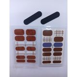 Btm Home Kendinden Yapışkanlı Nail Sticker 2 Paket Tırnak Süsü Kuru Oje - 5