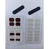 Btm Home Kendinden Yapışkanlı Nail Sticker 2 Paket Tırnak Süsü Kuru Oje - 6