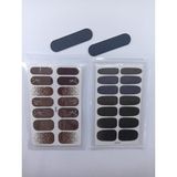 Btm Home Kendinden Yapışkanlı Nail Sticker 2 Paket Tırnak Süsü Kuru Oje - 7