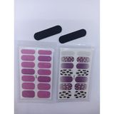 Btm Home Kendinden Yapışkanlı Nail Sticker 2 Paket Tırnak Süsü Kuru Oje - 8