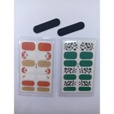 Btm Home Kendinden Yapışkanlı Nail Sticker 2 Paket Tırnak Süsü Kuru Oje - 9
