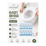 btm home Kullan At Klozet Örtüsü 10 Adet