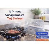 Btm Home Lavabo Kenarı Su Sıçratmaz Silikon Koruyucu – Tezgah ve Ocak Yanı Su Bariyeri - 1