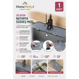 Btm Home Mutfak ve Banyo Için Musluk ve Batarya Matı Su Tutucu