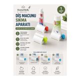 Btm Home Pratik Diş Macunu Sıkma Aparatı Çevirmeli Diş Macun Sıkacağı 1 Adet